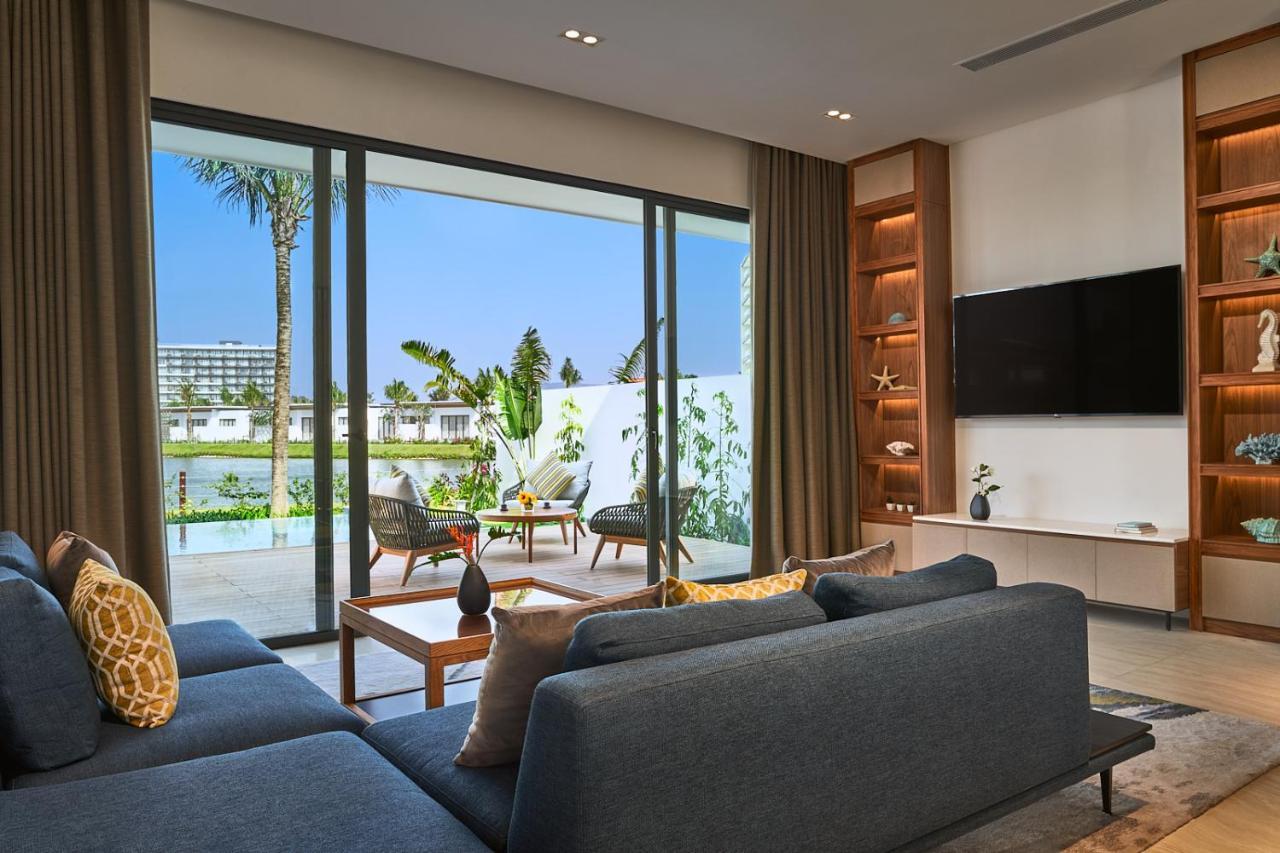 Moevenpick Villas & Residences דואונג דונג מראה חיצוני תמונה A living room at the resort